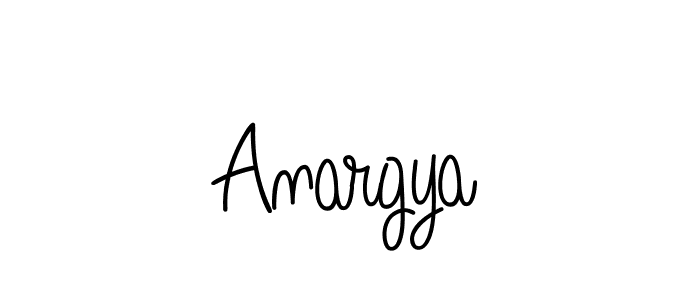Make a beautiful signature design for name Anargya. Use this online signature maker to create a handwritten signature for free. Anargya signature style 5 images and pictures png
