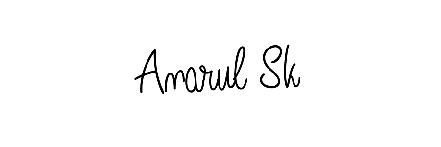 You can use this online signature creator to create a handwritten signature for the name Anarul Sk. This is the best online autograph maker. Anarul Sk signature style 5 images and pictures png