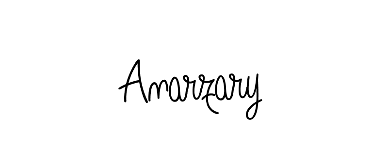 Anarzary stylish signature style. Best Handwritten Sign (Angelique-Rose-font-FFP) for my name. Handwritten Signature Collection Ideas for my name Anarzary. Anarzary signature style 5 images and pictures png