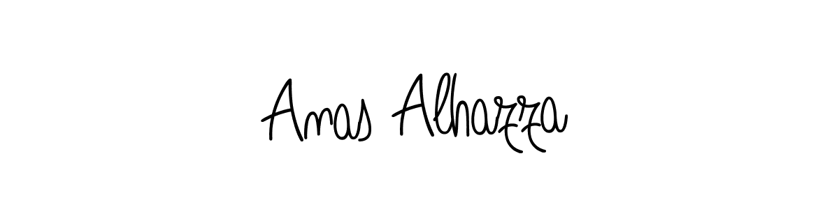 You should practise on your own different ways (Angelique-Rose-font-FFP) to write your name (Anas Alhazza) in signature. don't let someone else do it for you. Anas Alhazza signature style 5 images and pictures png