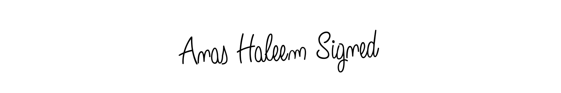 How to make Anas Haleem Signed signature? Angelique-Rose-font-FFP is a professional autograph style. Create handwritten signature for Anas Haleem Signed name. Anas Haleem Signed signature style 5 images and pictures png