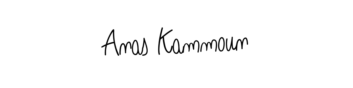 Make a beautiful signature design for name Anas Kammoun. With this signature (Angelique-Rose-font-FFP) style, you can create a handwritten signature for free. Anas Kammoun signature style 5 images and pictures png