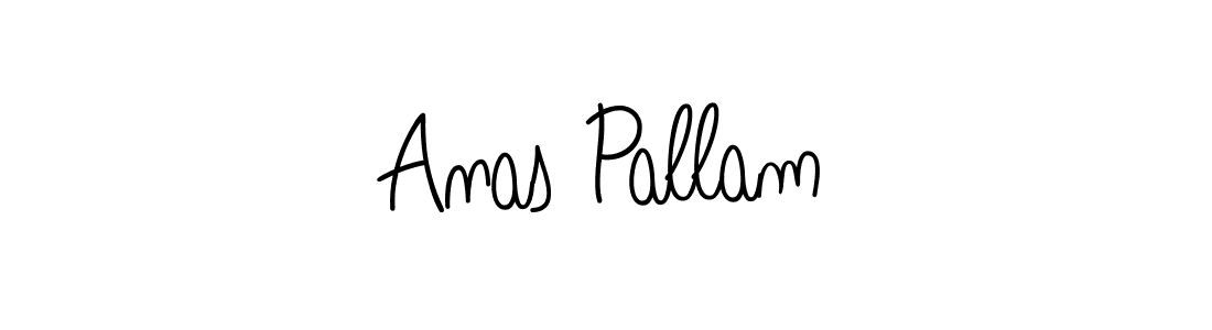 You should practise on your own different ways (Angelique-Rose-font-FFP) to write your name (Anas Pallam) in signature. don't let someone else do it for you. Anas Pallam signature style 5 images and pictures png