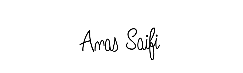 You should practise on your own different ways (Angelique-Rose-font-FFP) to write your name (Anas Saifi) in signature. don't let someone else do it for you. Anas Saifi signature style 5 images and pictures png