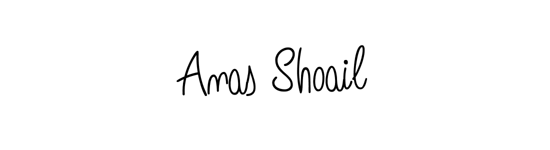 How to make Anas Shoail signature? Angelique-Rose-font-FFP is a professional autograph style. Create handwritten signature for Anas Shoail name. Anas Shoail signature style 5 images and pictures png