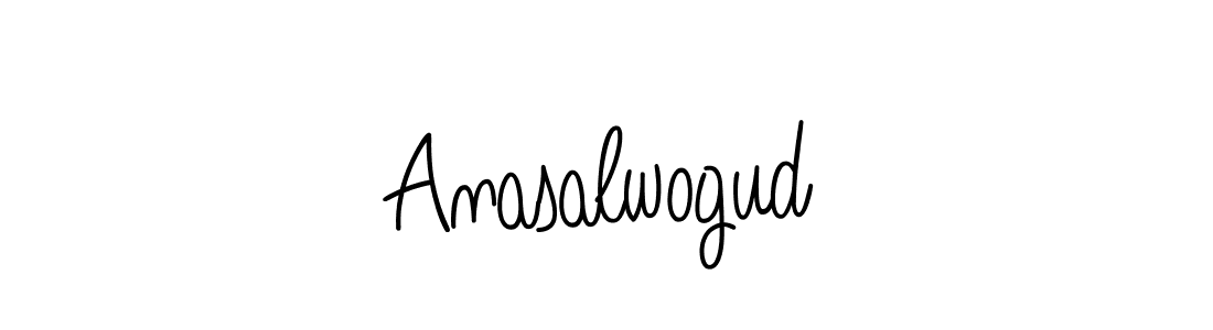 Make a short Anasalwogud signature style. Manage your documents anywhere anytime using Angelique-Rose-font-FFP. Create and add eSignatures, submit forms, share and send files easily. Anasalwogud signature style 5 images and pictures png