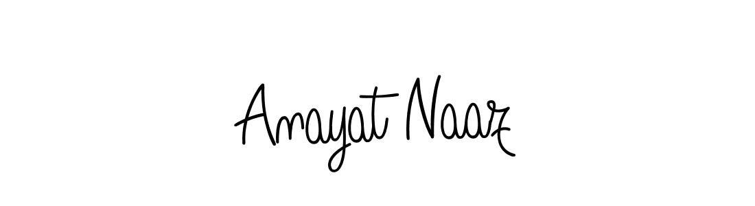 Angelique-Rose-font-FFP is a professional signature style that is perfect for those who want to add a touch of class to their signature. It is also a great choice for those who want to make their signature more unique. Get Anayat Naaz name to fancy signature for free. Anayat Naaz signature style 5 images and pictures png