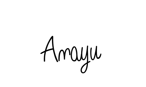 Once you've used our free online signature maker to create your best signature Angelique-Rose-font-FFP style, it's time to enjoy all of the benefits that Anayu name signing documents. Anayu signature style 5 images and pictures png