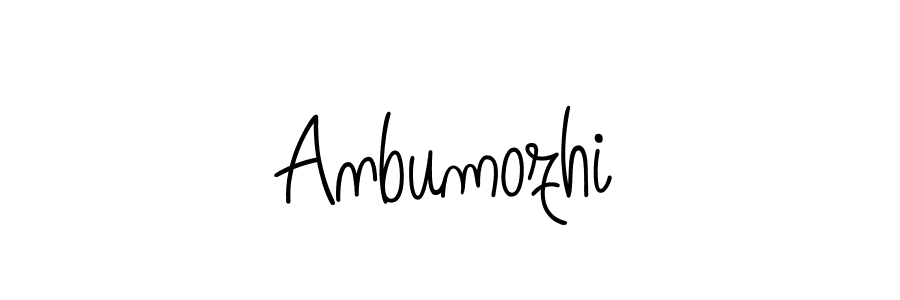 Make a beautiful signature design for name Anbumozhi. Use this online signature maker to create a handwritten signature for free. Anbumozhi signature style 5 images and pictures png