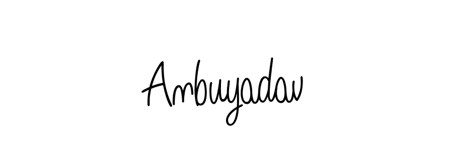 Make a beautiful signature design for name Anbuyadav. Use this online signature maker to create a handwritten signature for free. Anbuyadav signature style 5 images and pictures png