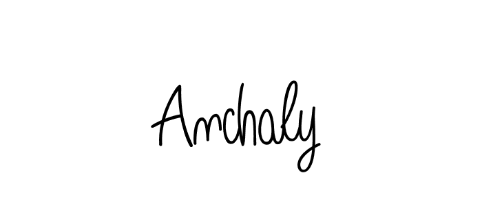 Anchaly stylish signature style. Best Handwritten Sign (Angelique-Rose-font-FFP) for my name. Handwritten Signature Collection Ideas for my name Anchaly. Anchaly signature style 5 images and pictures png