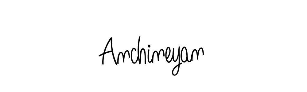 Create a beautiful signature design for name Anchineyan. With this signature (Angelique-Rose-font-FFP) fonts, you can make a handwritten signature for free. Anchineyan signature style 5 images and pictures png