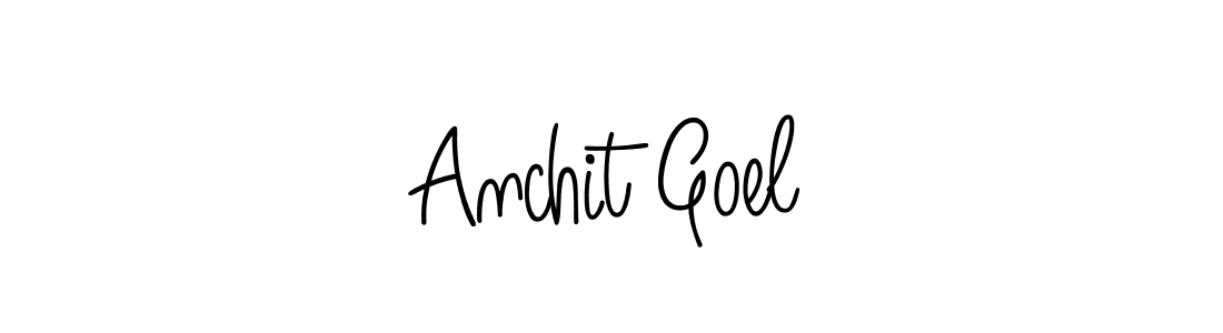 Make a short Anchit Goel signature style. Manage your documents anywhere anytime using Angelique-Rose-font-FFP. Create and add eSignatures, submit forms, share and send files easily. Anchit Goel signature style 5 images and pictures png