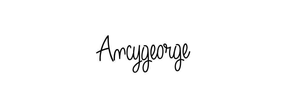 Also we have Ancygeorge name is the best signature style. Create professional handwritten signature collection using Angelique-Rose-font-FFP autograph style. Ancygeorge signature style 5 images and pictures png