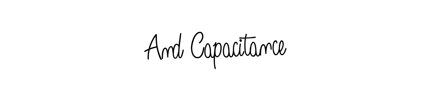 Similarly Angelique-Rose-font-FFP is the best handwritten signature design. Signature creator online .You can use it as an online autograph creator for name And Capacitance. And Capacitance signature style 5 images and pictures png