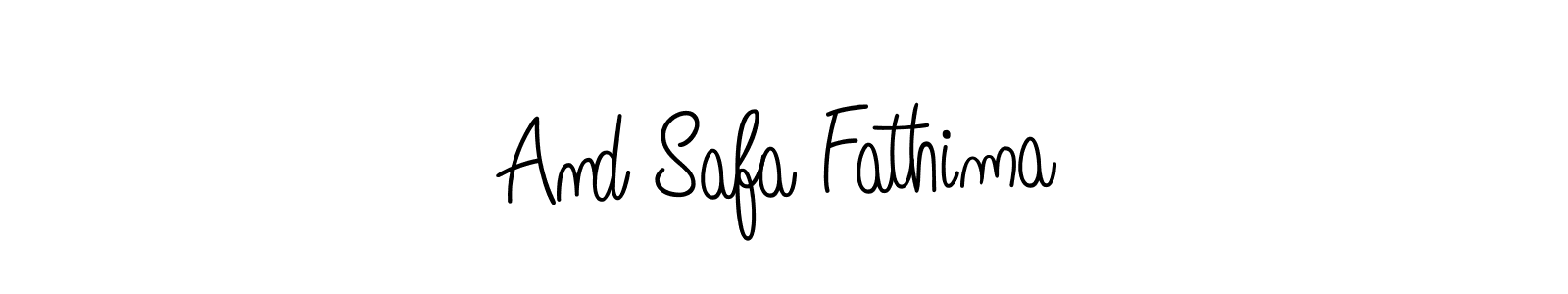 How to Draw And Safa Fathima signature style? Angelique-Rose-font-FFP is a latest design signature styles for name And Safa Fathima. And Safa Fathima signature style 5 images and pictures png