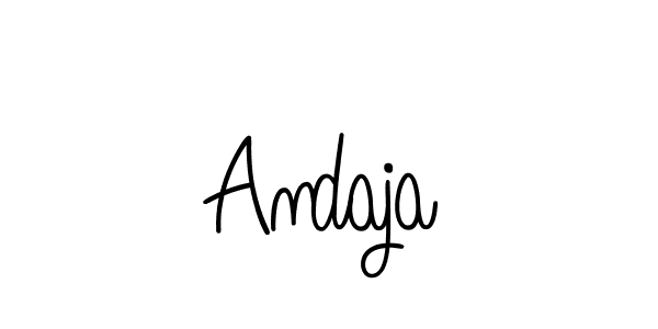 Also You can easily find your signature by using the search form. We will create Andaja name handwritten signature images for you free of cost using Angelique-Rose-font-FFP sign style. Andaja signature style 5 images and pictures png