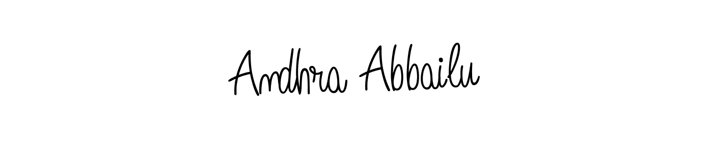 How to make Andhra Abbailu signature? Angelique-Rose-font-FFP is a professional autograph style. Create handwritten signature for Andhra Abbailu name. Andhra Abbailu signature style 5 images and pictures png