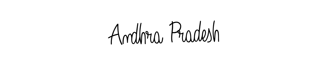 How to make Andhra Pradesh name signature. Use Angelique-Rose-font-FFP style for creating short signs online. This is the latest handwritten sign. Andhra Pradesh signature style 5 images and pictures png