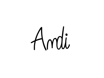 Also You can easily find your signature by using the search form. We will create Andi name handwritten signature images for you free of cost using Angelique-Rose-font-FFP sign style. Andi signature style 5 images and pictures png
