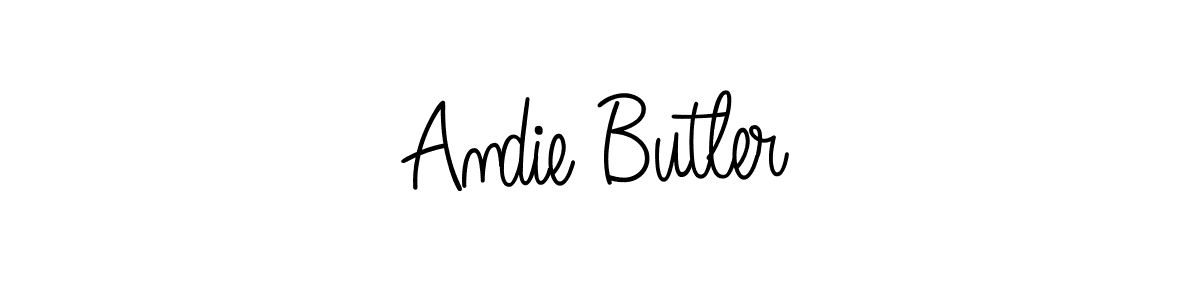 Once you've used our free online signature maker to create your best signature Angelique-Rose-font-FFP style, it's time to enjoy all of the benefits that Andie Butler name signing documents. Andie Butler signature style 5 images and pictures png