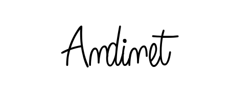 A dynamic signature style for Andinet using Angelique-Rose-font-FFP script. Designed to look authentic, handwritten, and professional. Andinet signature style 5 images and pictures png