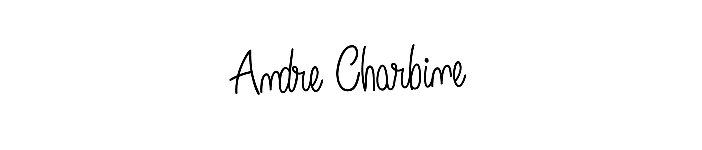 Create a beautiful signature design for name Andre Charbine. With this signature (Angelique-Rose-font-FFP) fonts, you can make a handwritten signature for free. Andre Charbine signature style 5 images and pictures png