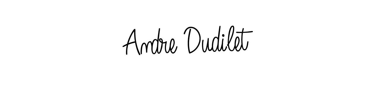 Best and Professional Signature Style for Andre Dudilet. Angelique-Rose-font-FFP Best Signature Style Collection. Andre Dudilet signature style 5 images and pictures png