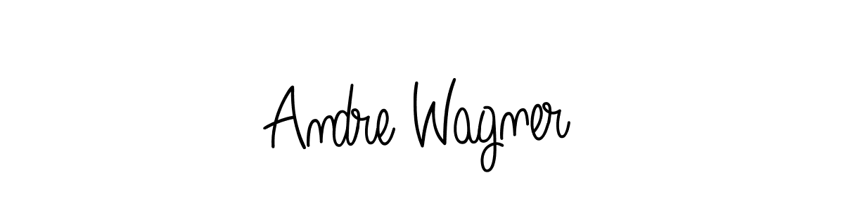 Design your own signature with our free online signature maker. With this signature software, you can create a handwritten (Angelique-Rose-font-FFP) signature for name Andre Wagner. Andre Wagner signature style 5 images and pictures png