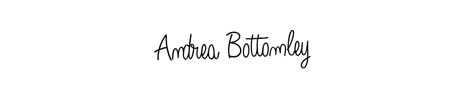 Make a beautiful signature design for name Andrea Bottomley. With this signature (Angelique-Rose-font-FFP) style, you can create a handwritten signature for free. Andrea Bottomley signature style 5 images and pictures png
