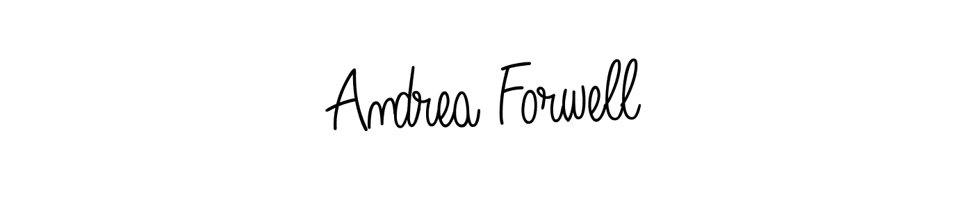 You can use this online signature creator to create a handwritten signature for the name Andrea Forwell. This is the best online autograph maker. Andrea Forwell signature style 5 images and pictures png