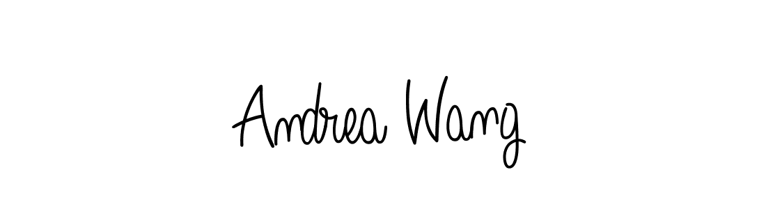 How to make Andrea Wang signature? Angelique-Rose-font-FFP is a professional autograph style. Create handwritten signature for Andrea Wang name. Andrea Wang signature style 5 images and pictures png