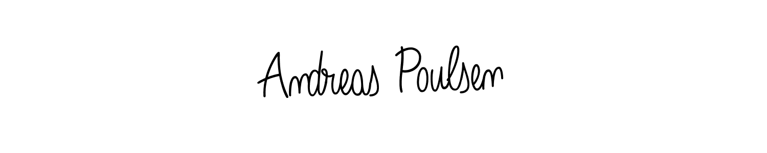 Here are the top 10 professional signature styles for the name Andreas Poulsen. These are the best autograph styles you can use for your name. Andreas Poulsen signature style 5 images and pictures png