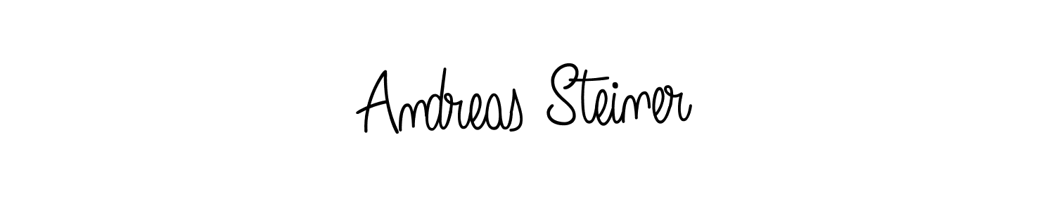 You should practise on your own different ways (Angelique-Rose-font-FFP) to write your name (Andreas Steiner) in signature. don't let someone else do it for you. Andreas Steiner signature style 5 images and pictures png