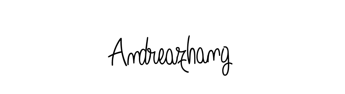 Also we have Andreazhang name is the best signature style. Create professional handwritten signature collection using Angelique-Rose-font-FFP autograph style. Andreazhang signature style 5 images and pictures png