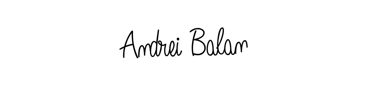 How to make Andrei Balan signature? Angelique-Rose-font-FFP is a professional autograph style. Create handwritten signature for Andrei Balan name. Andrei Balan signature style 5 images and pictures png