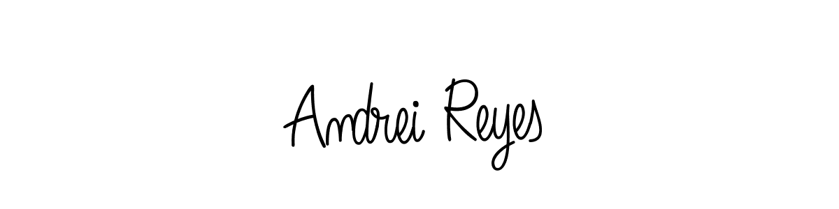 Create a beautiful signature design for name Andrei Reyes. With this signature (Angelique-Rose-font-FFP) fonts, you can make a handwritten signature for free. Andrei Reyes signature style 5 images and pictures png