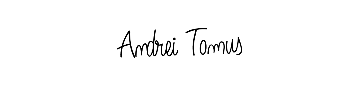 Create a beautiful signature design for name Andrei Tomus. With this signature (Angelique-Rose-font-FFP) fonts, you can make a handwritten signature for free. Andrei Tomus signature style 5 images and pictures png