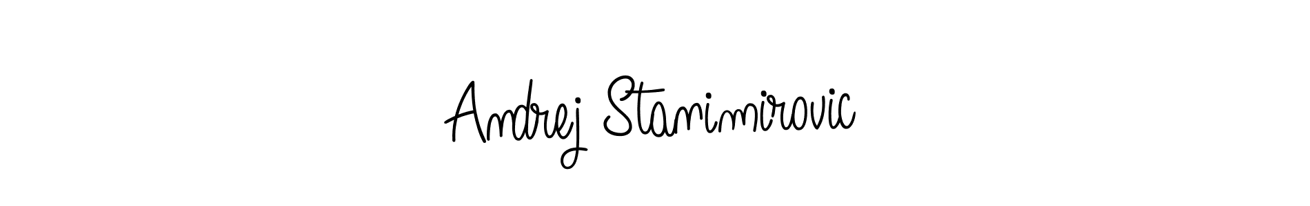 Also we have Andrej Stanimirovic name is the best signature style. Create professional handwritten signature collection using Angelique-Rose-font-FFP autograph style. Andrej Stanimirovic signature style 5 images and pictures png