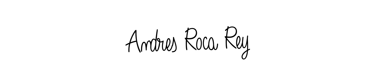 Also we have Andres Roca Rey name is the best signature style. Create professional handwritten signature collection using Angelique-Rose-font-FFP autograph style. Andres Roca Rey signature style 5 images and pictures png