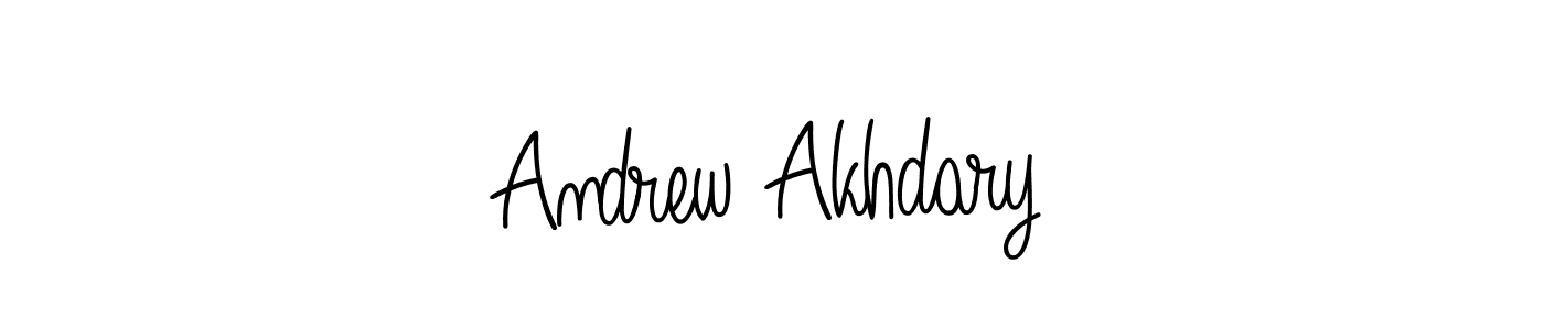 You can use this online signature creator to create a handwritten signature for the name Andrew Akhdary. This is the best online autograph maker. Andrew Akhdary signature style 5 images and pictures png