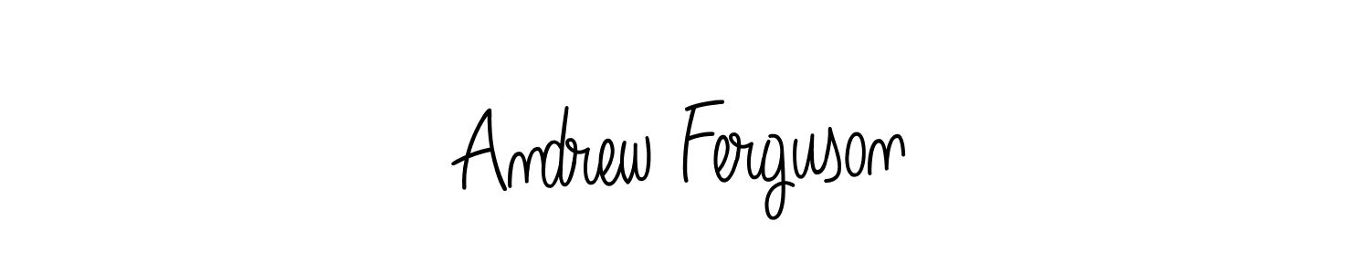 How to make Andrew Ferguson name signature. Use Angelique-Rose-font-FFP style for creating short signs online. This is the latest handwritten sign. Andrew Ferguson signature style 5 images and pictures png