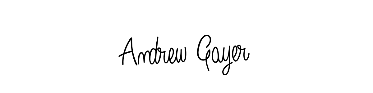 Check out images of Autograph of Andrew Gayer name. Actor Andrew Gayer Signature Style. Angelique-Rose-font-FFP is a professional sign style online. Andrew Gayer signature style 5 images and pictures png