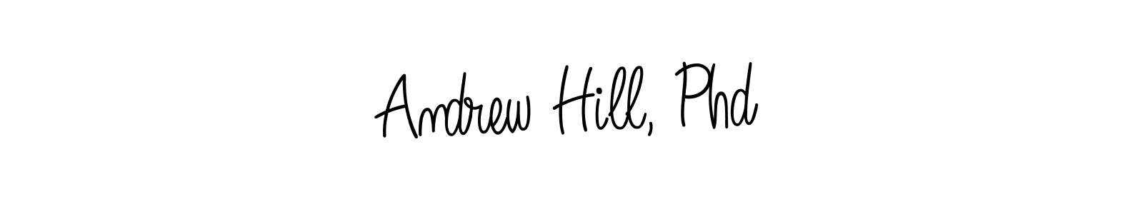 Similarly Angelique-Rose-font-FFP is the best handwritten signature design. Signature creator online .You can use it as an online autograph creator for name Andrew Hill, Phd. Andrew Hill, Phd signature style 5 images and pictures png