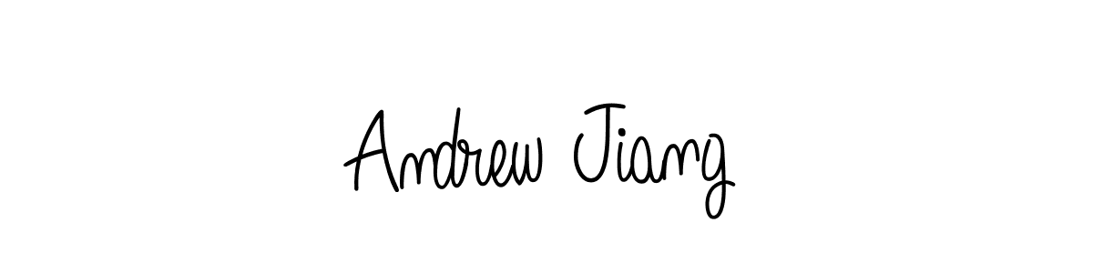 Create a beautiful signature design for name Andrew Jiang. With this signature (Angelique-Rose-font-FFP) fonts, you can make a handwritten signature for free. Andrew Jiang signature style 5 images and pictures png