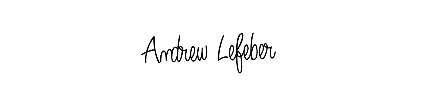 Best and Professional Signature Style for Andrew Lefeber. Angelique-Rose-font-FFP Best Signature Style Collection. Andrew Lefeber signature style 5 images and pictures png