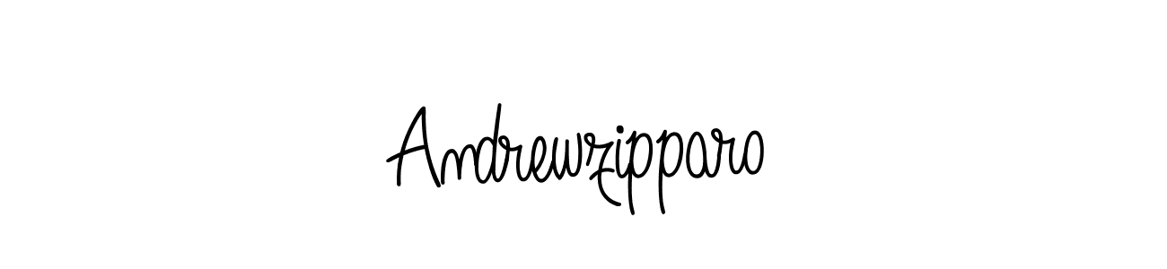 Also we have Andrewzipparo name is the best signature style. Create professional handwritten signature collection using Angelique-Rose-font-FFP autograph style. Andrewzipparo signature style 5 images and pictures png