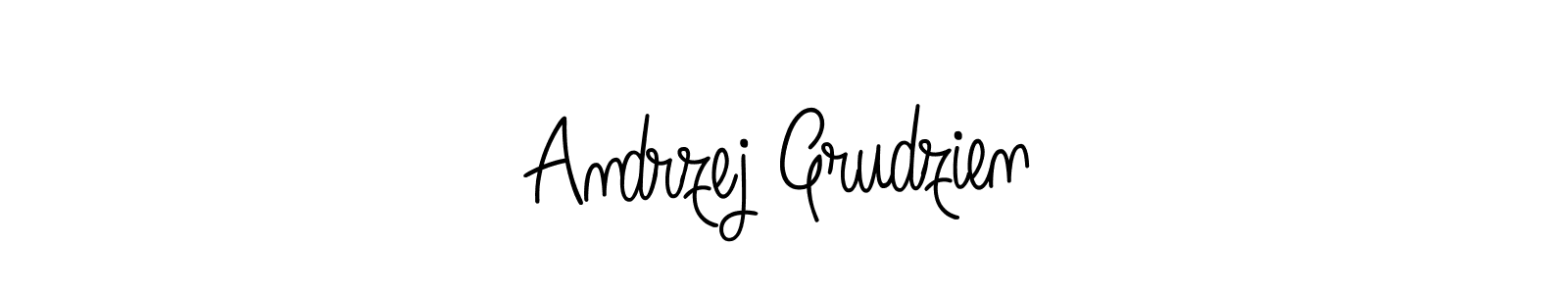 How to make Andrzej Grudzien name signature. Use Angelique-Rose-font-FFP style for creating short signs online. This is the latest handwritten sign. Andrzej Grudzien signature style 5 images and pictures png