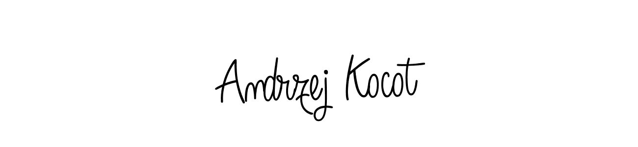 Make a beautiful signature design for name Andrzej Kocot. Use this online signature maker to create a handwritten signature for free. Andrzej Kocot signature style 5 images and pictures png