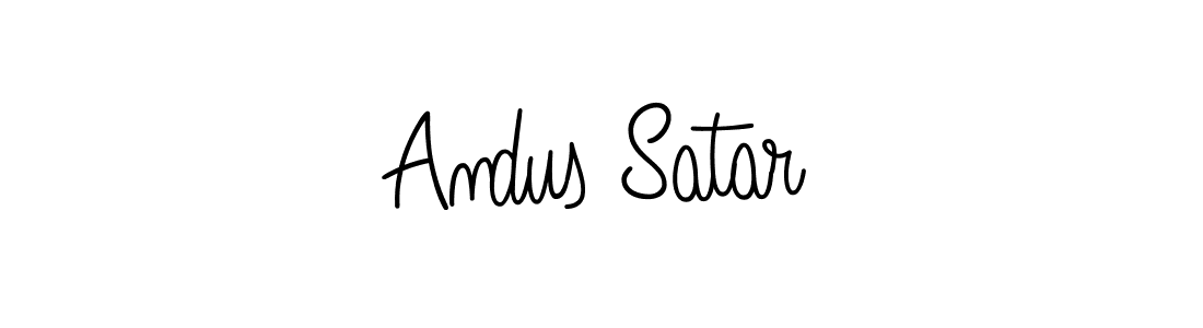 if you are searching for the best signature style for your name Andus Satar. so please give up your signature search. here we have designed multiple signature styles  using Angelique-Rose-font-FFP. Andus Satar signature style 5 images and pictures png